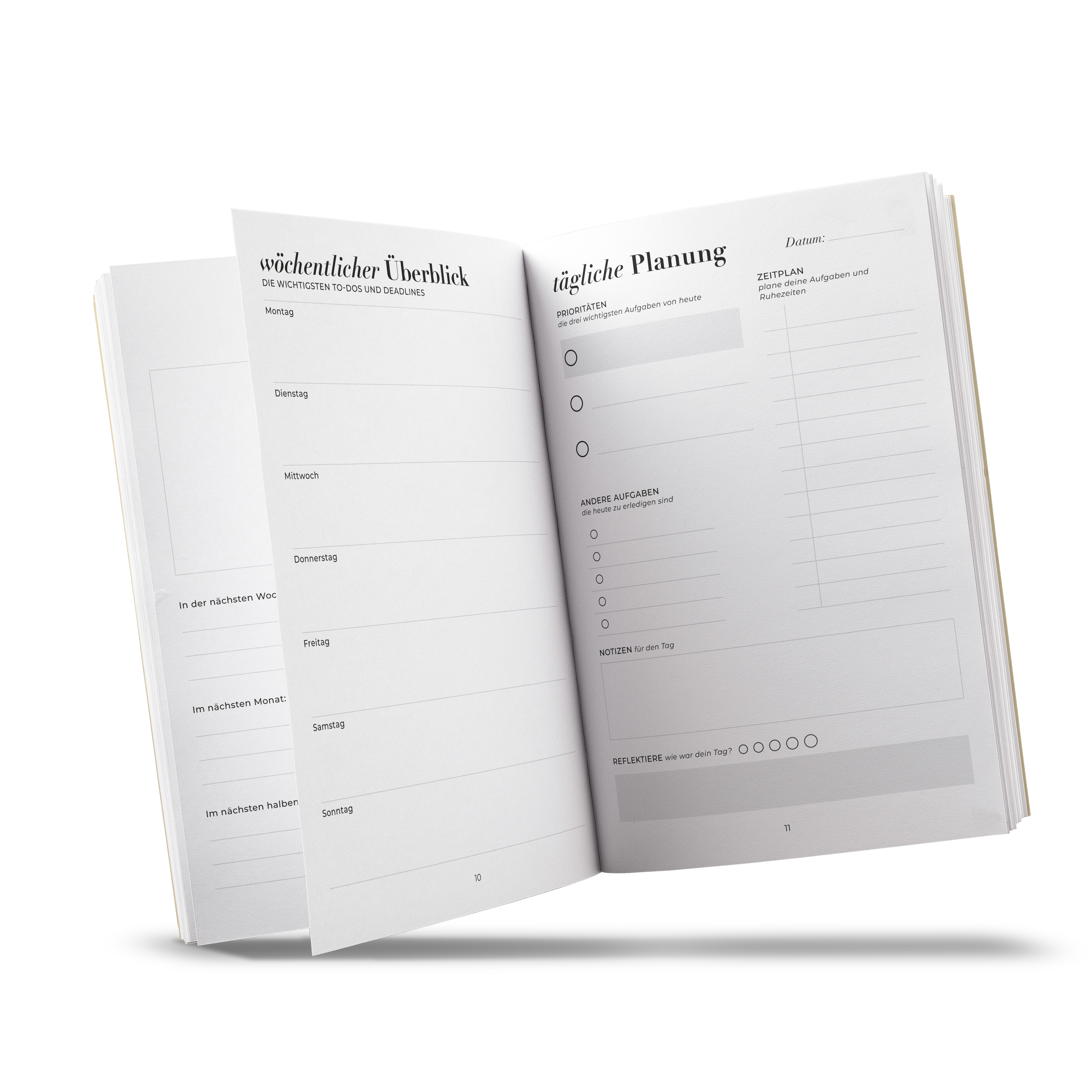 Productivity Planner "Ivory"