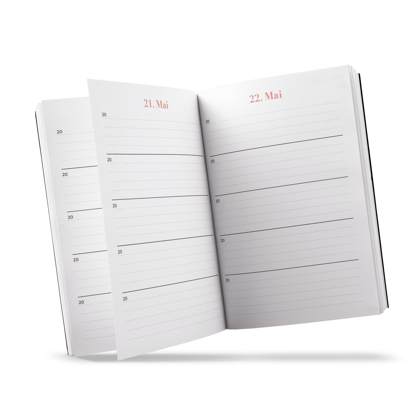 5 Jahres Tagebuch "Black"