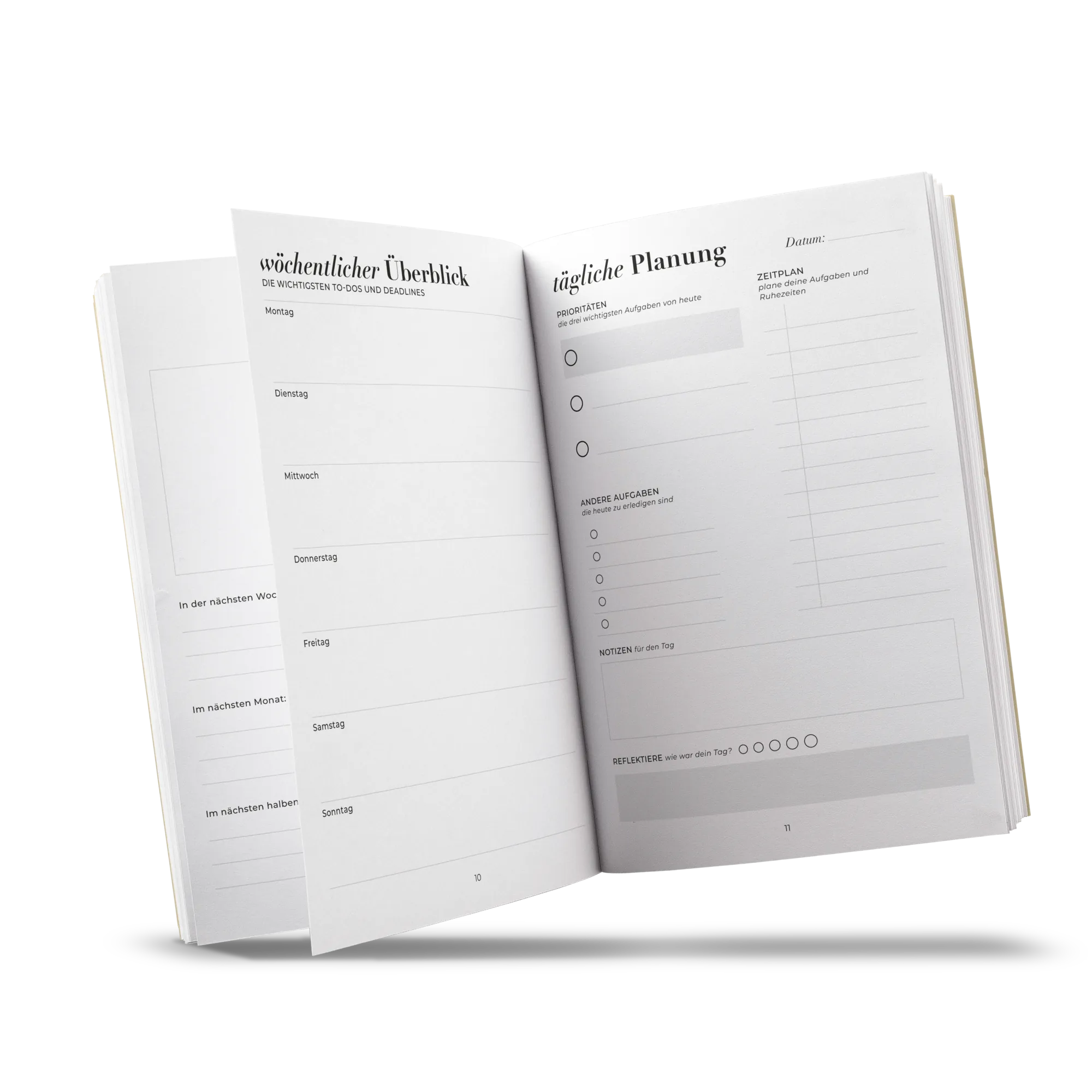 Productivity Planner "Ivory"