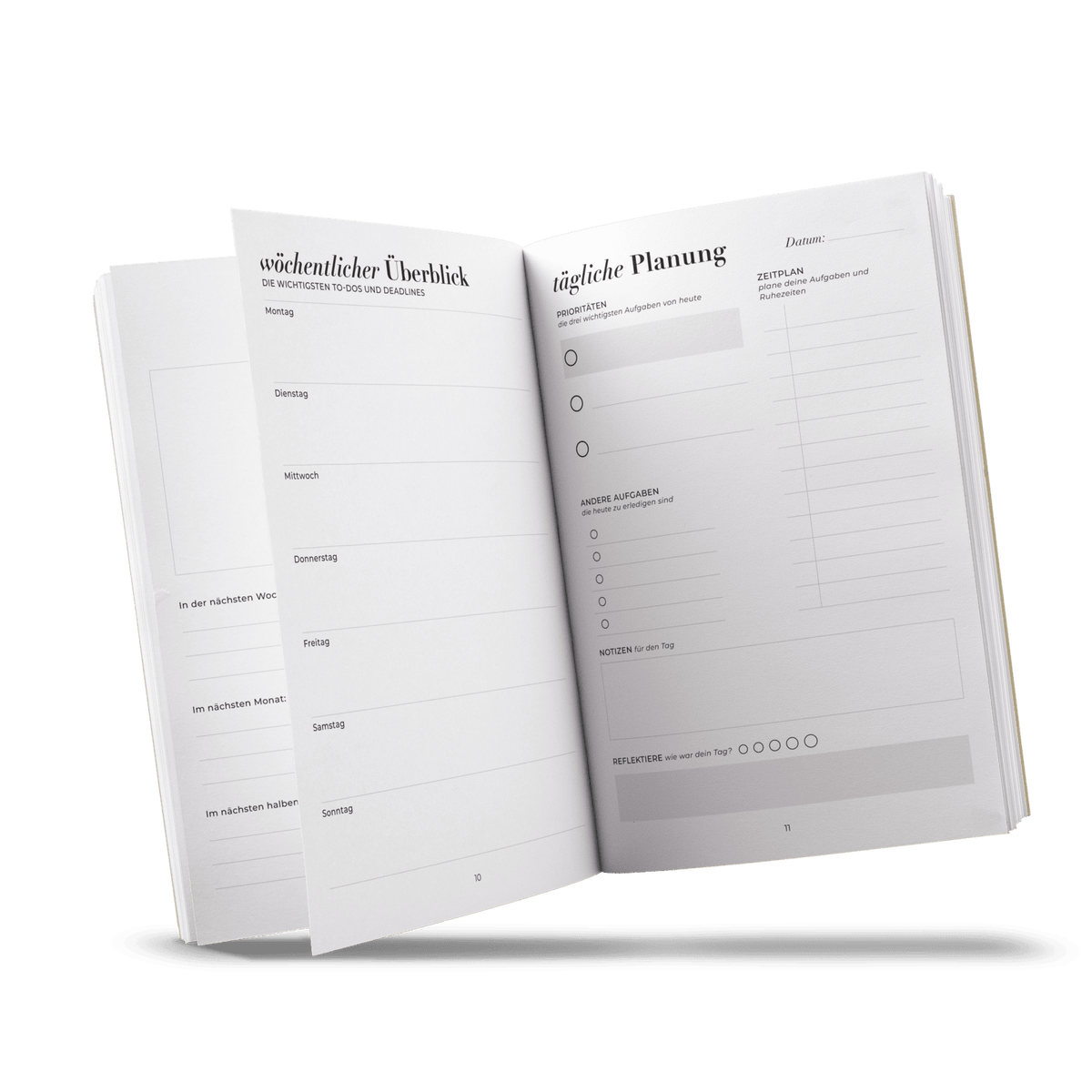 Productivity Planner "Ivory"